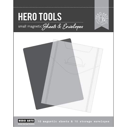 Hero Arts&#xAE; Magnetic Small Sheets &#x26; Storage Envelopes, 10ct.
